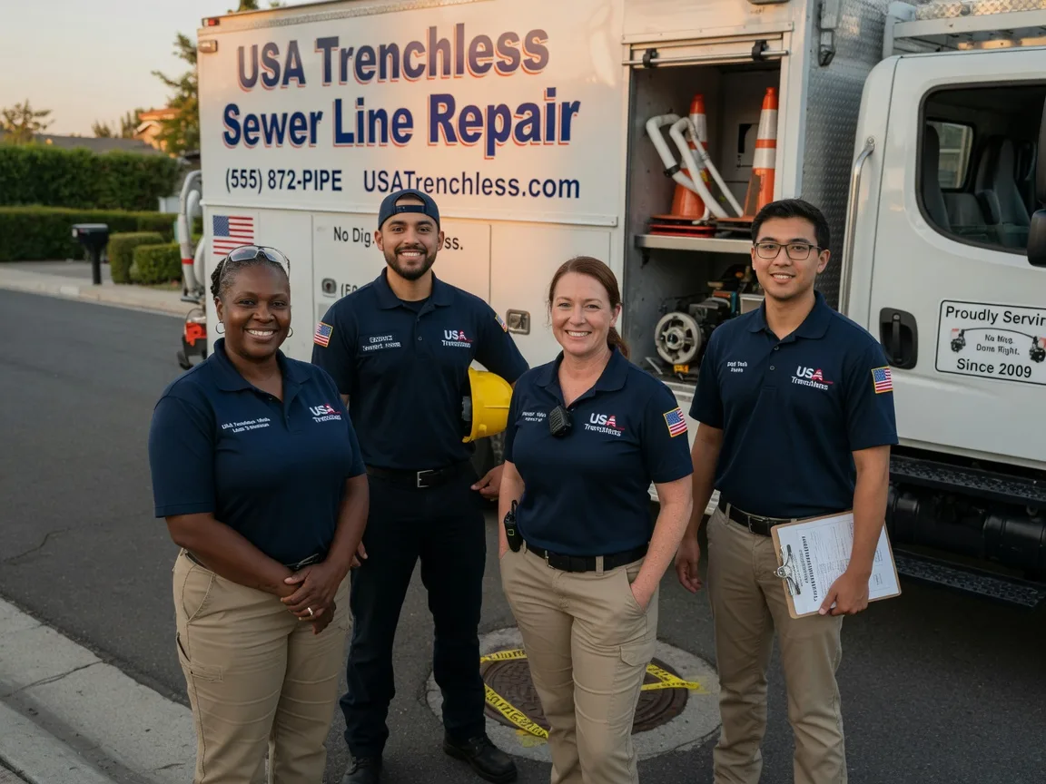Sewer Line Repair company in Sharpes, FL